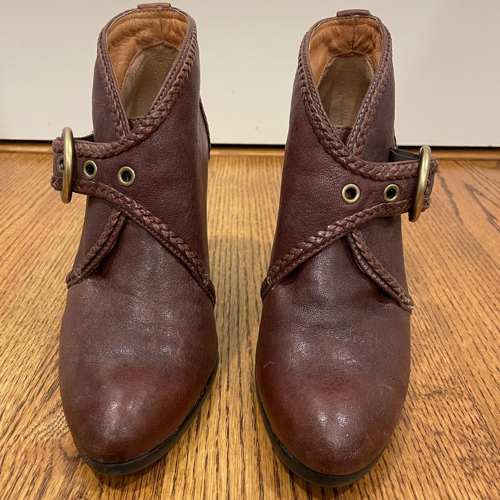 Frye booties, gently used